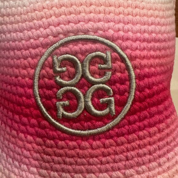 G/FORE Ombre Crochet Bucket Hat – Multicolor (Pink/White) - NWT main image 5